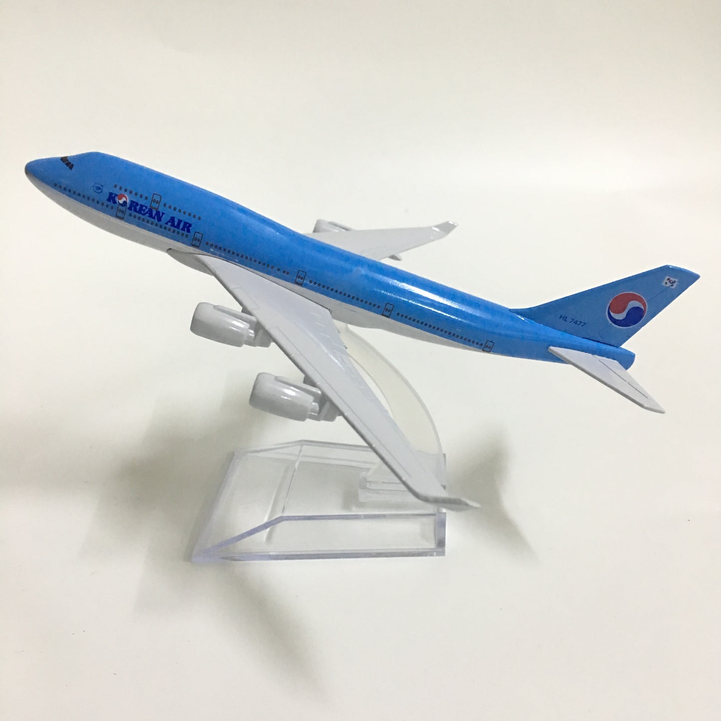 Korean Air Airbus A380 and Boeing 747 Aircrafts Metal 1:400 Collectible Replicas