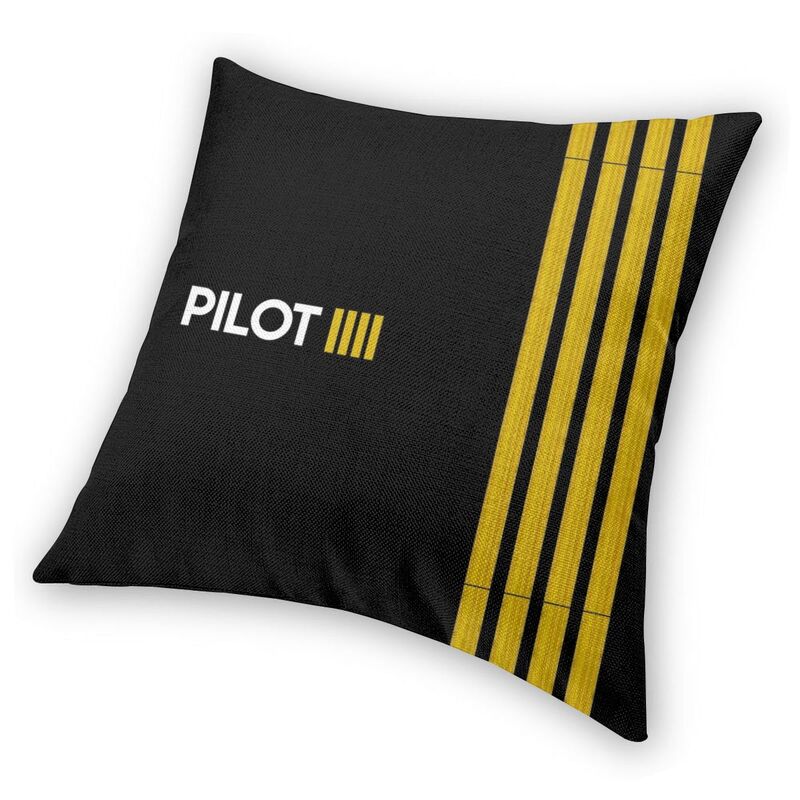 Pilot Captain Stripes Pillow Cases