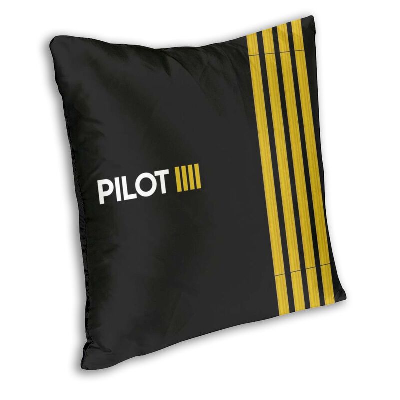 Pilot Captain Stripes Pillow Cases