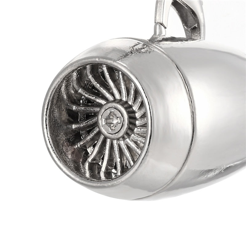 Amazing Airplane Jet Engine Necklace