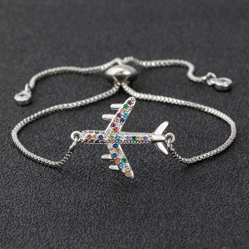 Adjustable Colorful Crystal Bracelets