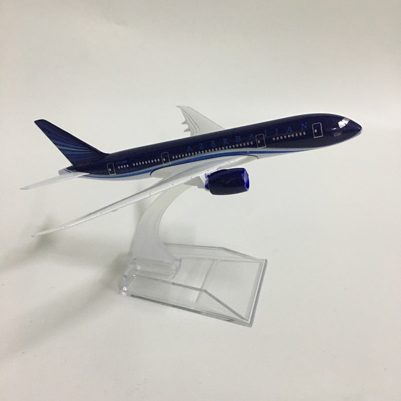 Azerbaijan Airlines Boeing 787 Aircraft Metal 1:400 Collectible Replicas