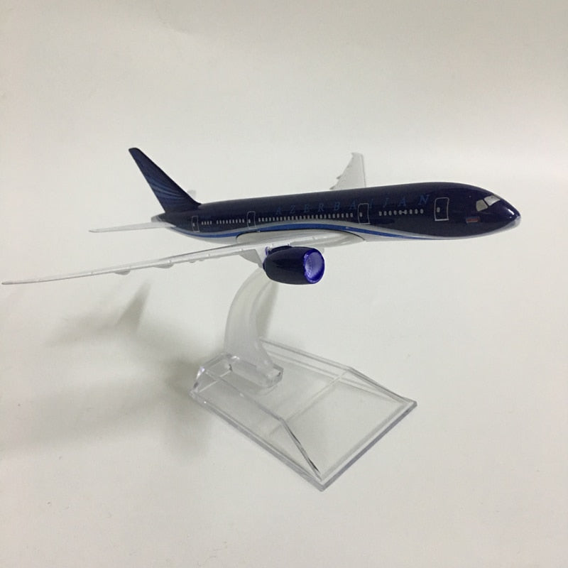 Azerbaijan Airlines Boeing 787 Aircraft Metal 1:400 Collectible Replicas