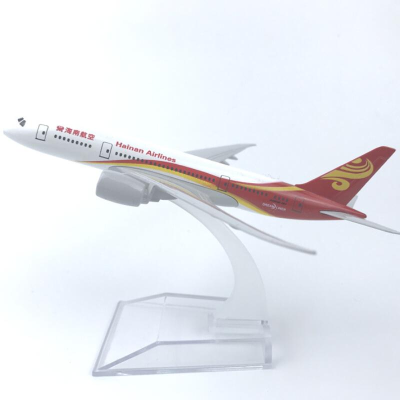 China Hainan Airlines Boeing 787 Aircrafts Metal 1:400 Collectible Replicas