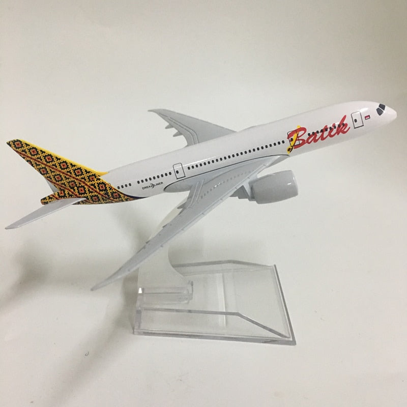 Batik Air Boeing 787 Aircraft Metal 1:400 Collectible Replicas