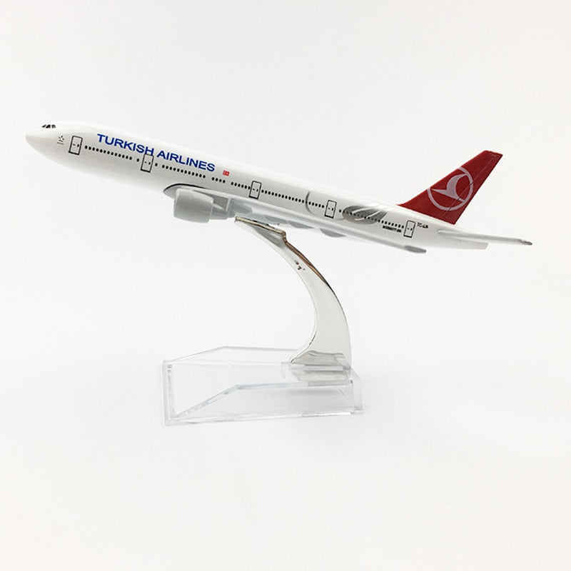 Turkish Airlines B777 Aircraft Metal 1:400 Collectible Replicas