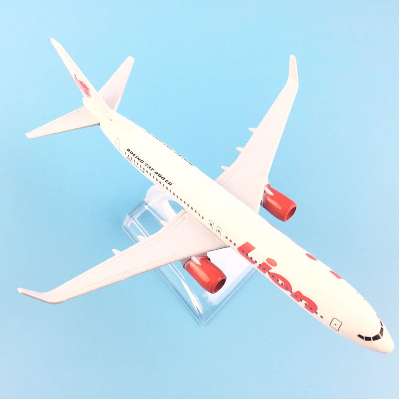 Lion Air Boeing 737 Aircraft Metal 1:400 Collectible Replicas