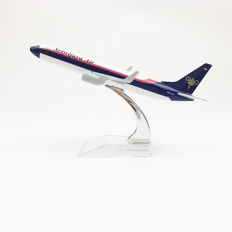 Sriwijaya Air Boeing 737 Aircraft Metal 1:400 Collectible Replicas