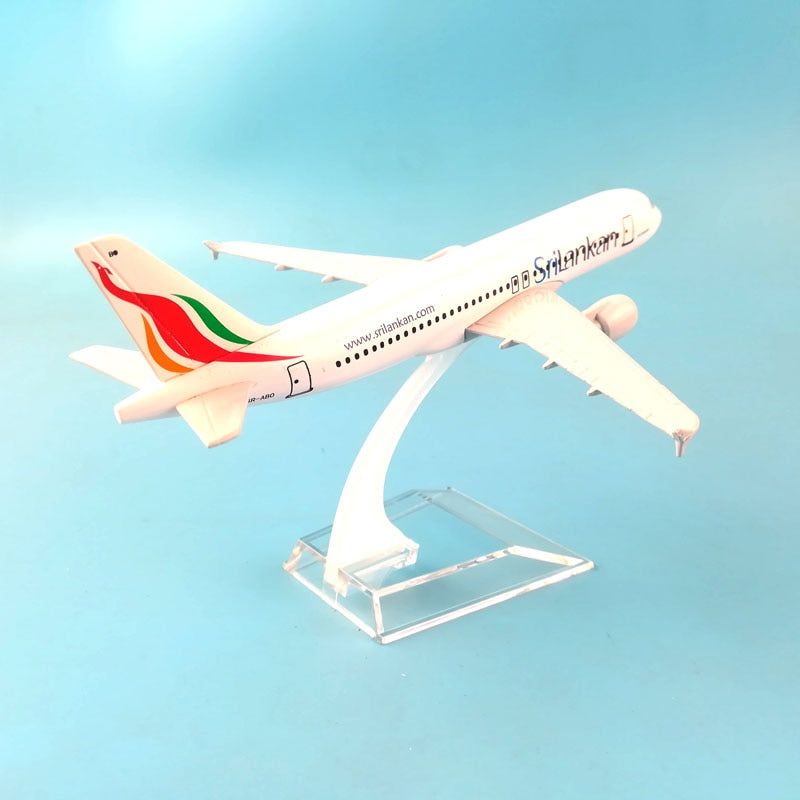 SriLankan Airlines Airbus A320 Aircraft Metal 1:400 Collectible Replicas