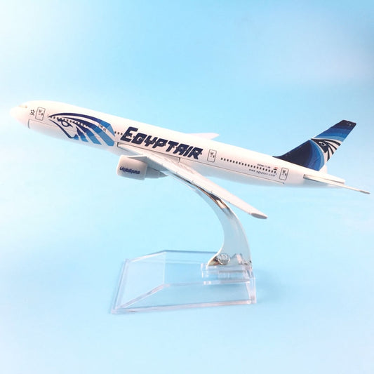 Egypt Air Boeing 777 Aircraft Metal 1:400 Collectible Replicas