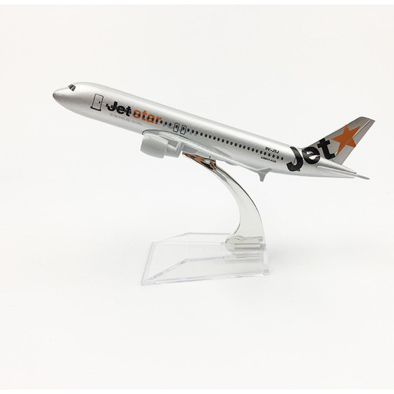 Jetstar Airline Airbus A320 Aircraft Metal 1:400 Collectible Replicas