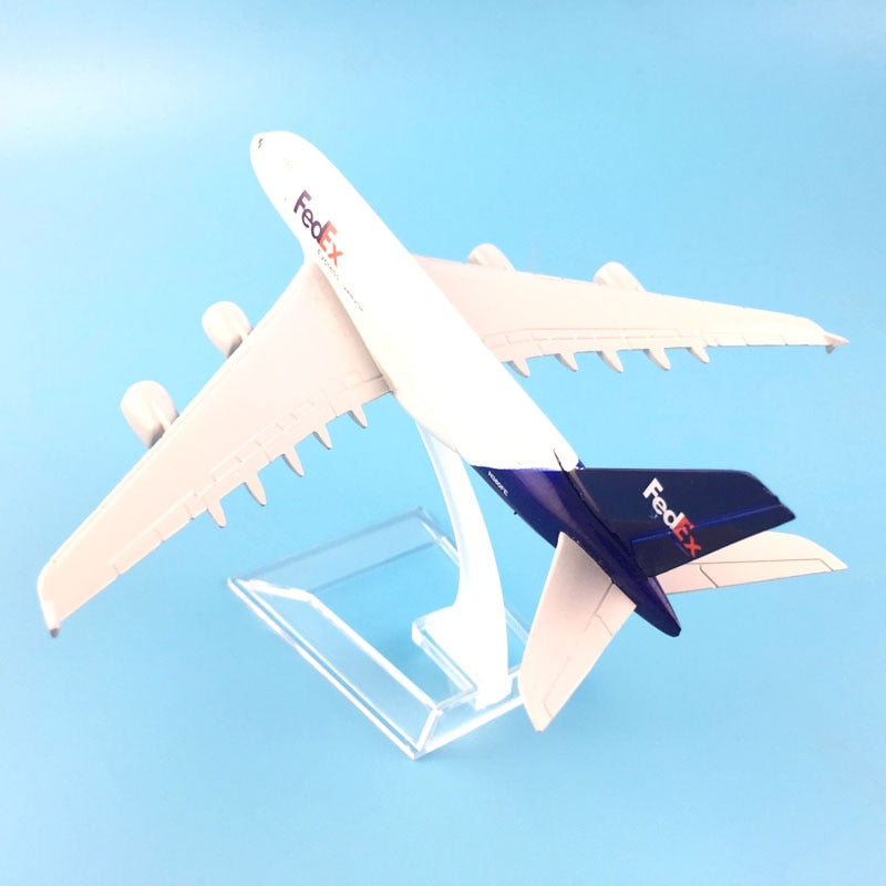 FedEx Express Airbus A380 Aircraft Metal 1:400 Collectible Replicas