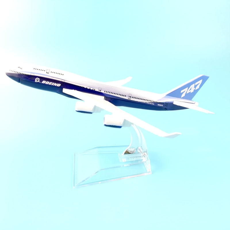 Original Model Boeing 747 Aircraft Metal 1:400 Collectible Replicas