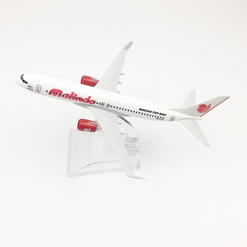 Malindo Air Boeing 737 Aircraft Metal 1:400 Collectible Replicas