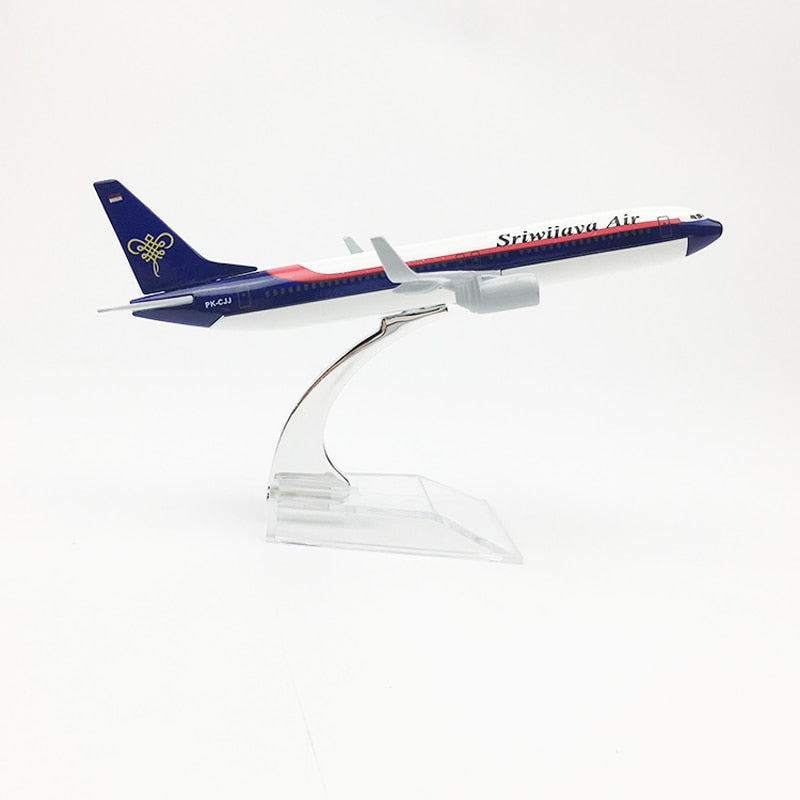 Sriwijaya Air Boeing 737 Aircraft Metal 1:400 Collectible Replicas