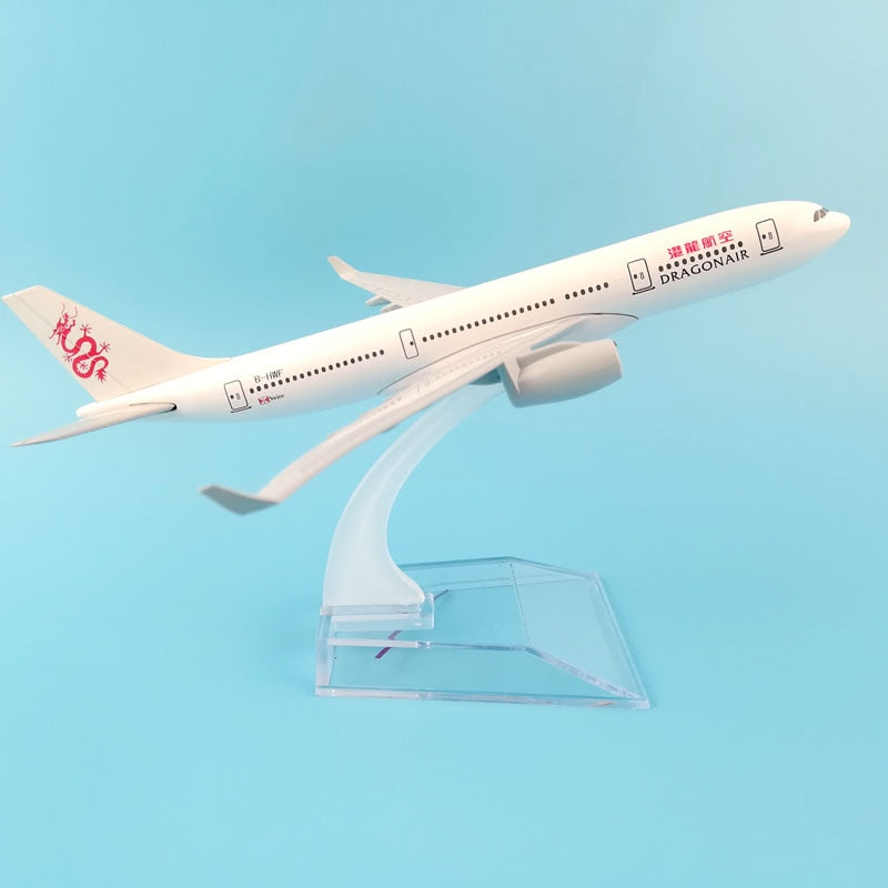 Hong Kong Dragonair Airbus A330 Aircraft Metal 1:400 Collectible Replicas