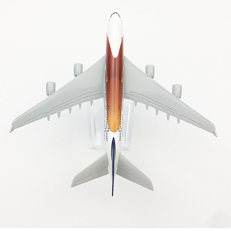 Singapore Airlines Turkey Design Airbus A380 Aircraft Metal 1:400 Collectible Replicas