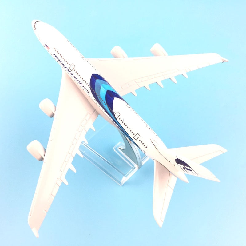 Malaysia Airlines Airbus A380 Aircraft Metal 1:400 Collectible Replicas