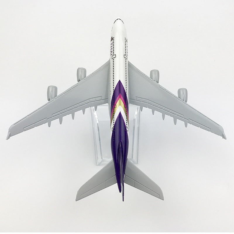 Thai Airways Airbus A380 Aircraft Metal 1:400 Collectible Replicas