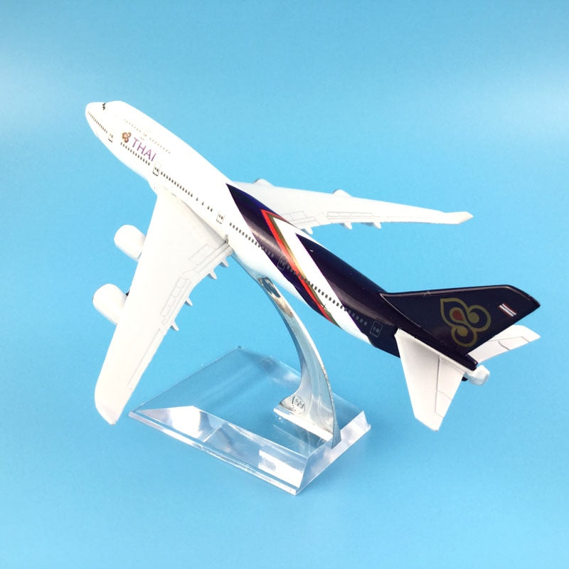 Thai Airways Boeing 747 Aircraft Metal 1:400 Collectible Replicas