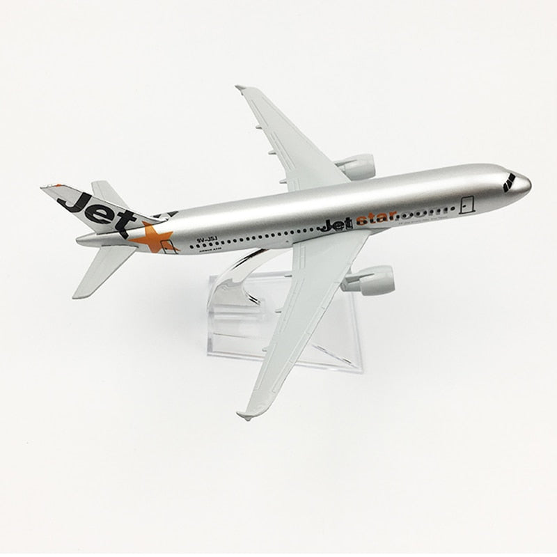 Jetstar Airline Airbus A320 Aircraft Metal 1:400 Collectible Replicas