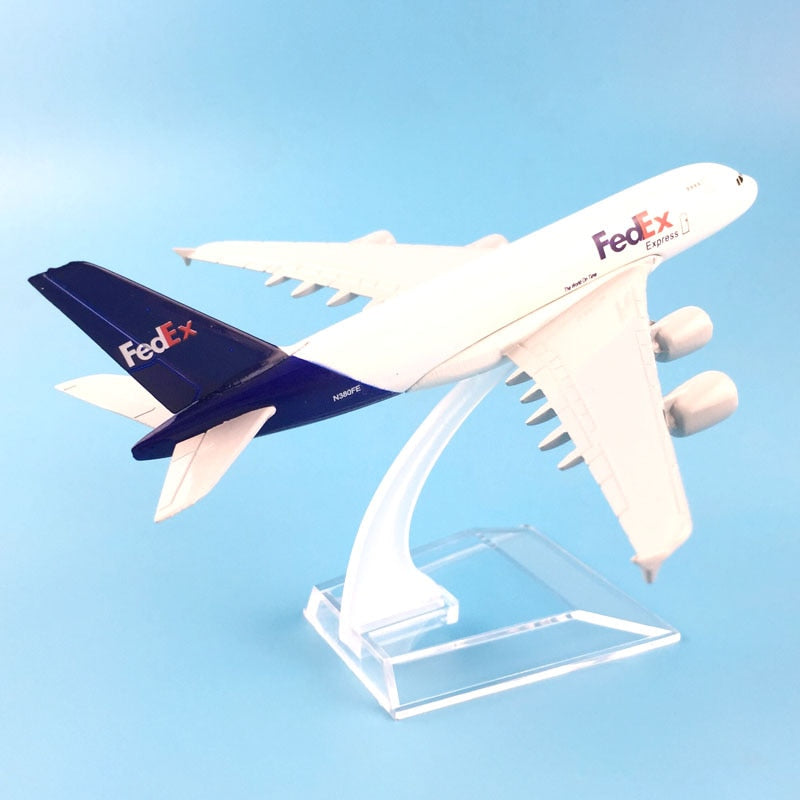 FedEx Express Airbus A380 Aircraft Metal 1:400 Collectible Replicas