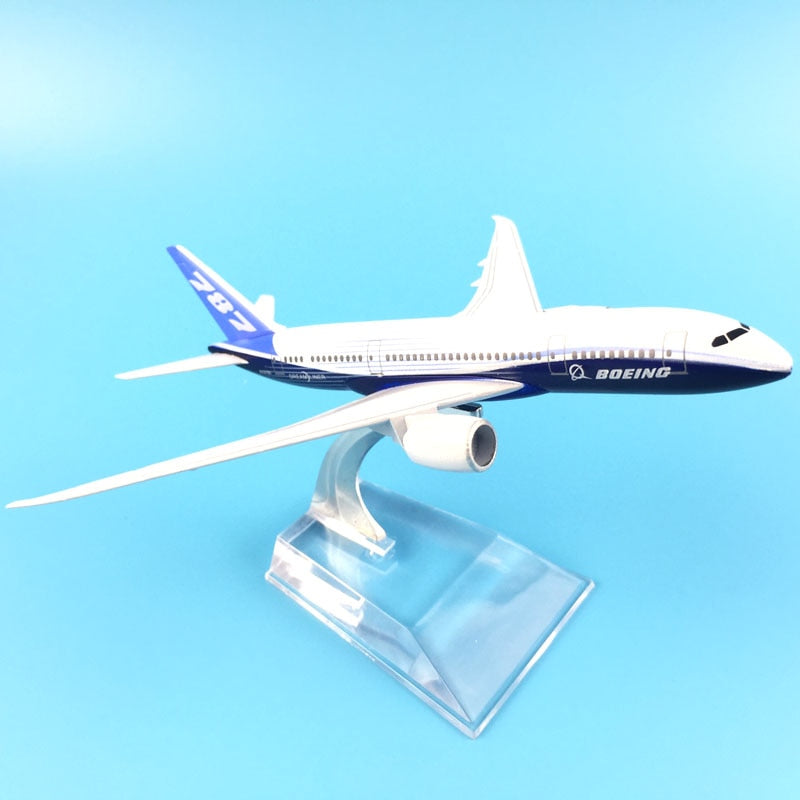 Original Model Boeing 787 Aircraft Metal 1:400 Collectible Replicas