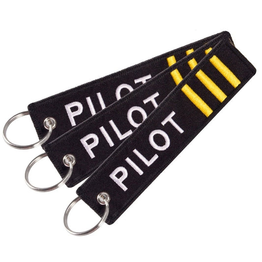 Pilot Aviation Keychains (3 pieces per order)