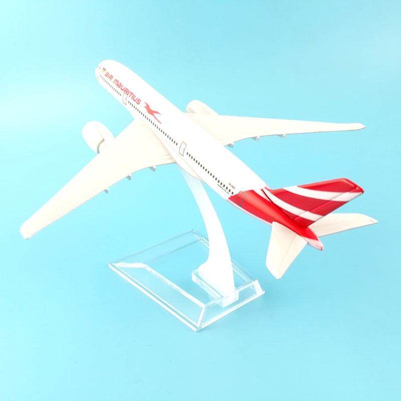 Air Mauritius Airbus A350 Aircraft Metal 1:400 Collectible Replicas