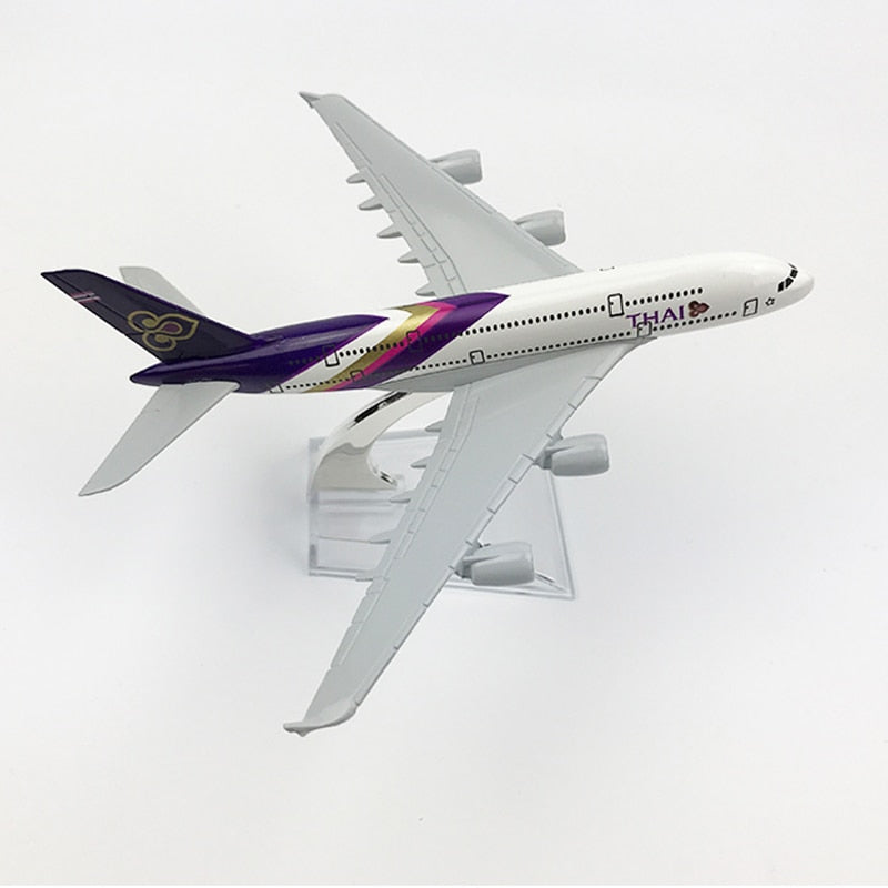 Thai Airways Airbus A380 Aircraft Metal 1:400 Collectible Replicas