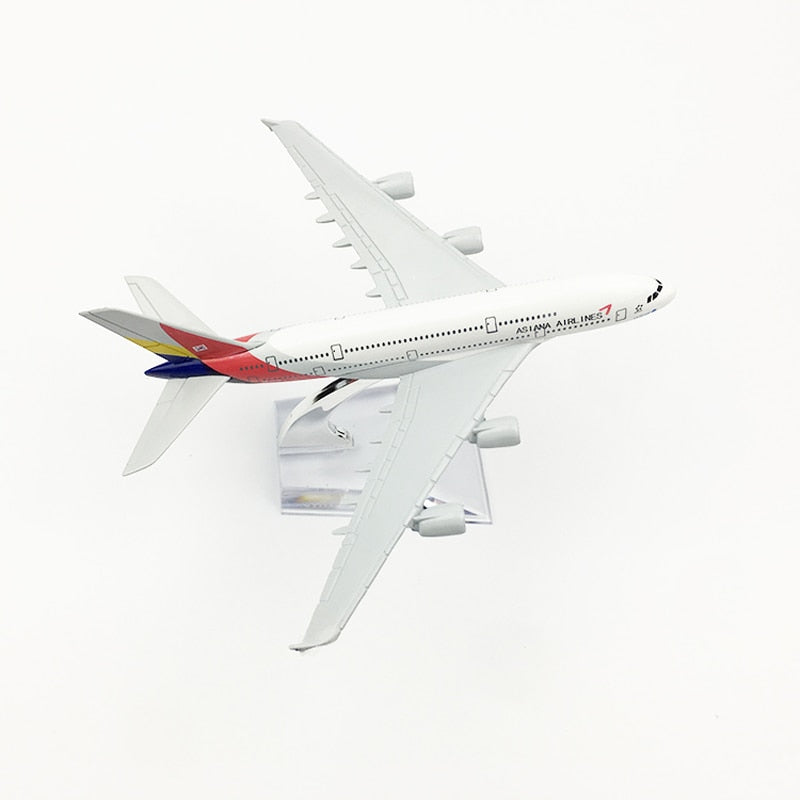 Asiana Airlines Airbus A380 Aircraft Metal 1:400 Collectible Replicas