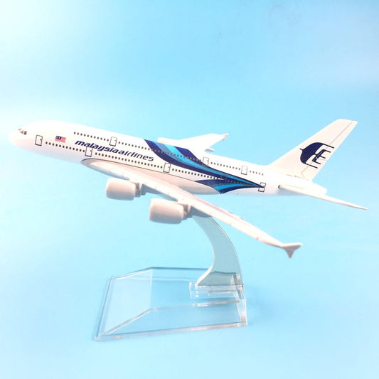 Malaysia Airlines Airbus A380 Aircraft Metal 1:400 Collectible Replicas