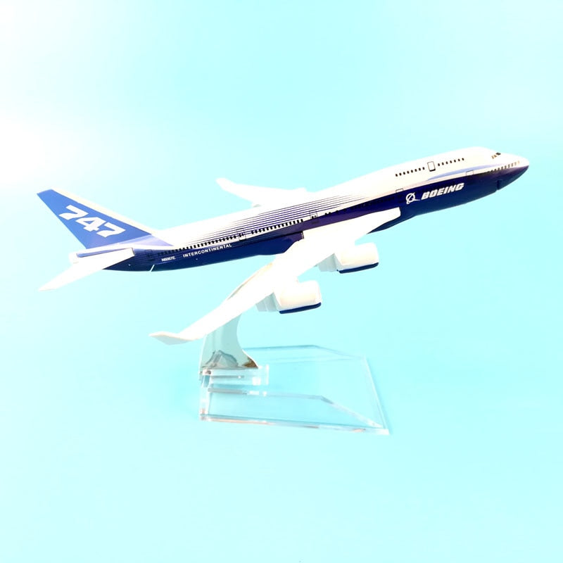 Original Model Boeing 747 Aircraft Metal 1:400 Collectible Replicas