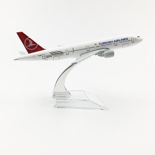 Turkish Airlines B777 Aircraft Metal 1:400 Collectible Replicas