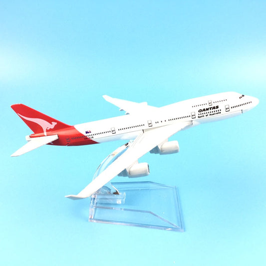 Australia Qantas Boeing 747 Aircrafts Metal 1:400 Collectible Replicas