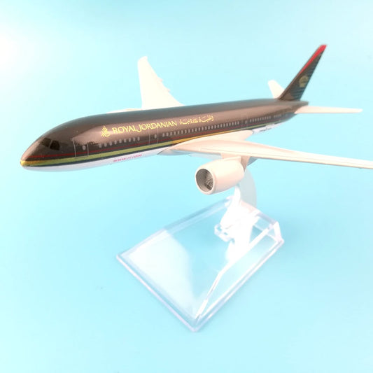 Royal Jordanian Boeing 787 Aircraft Metal 1:400 Collectible Replicas