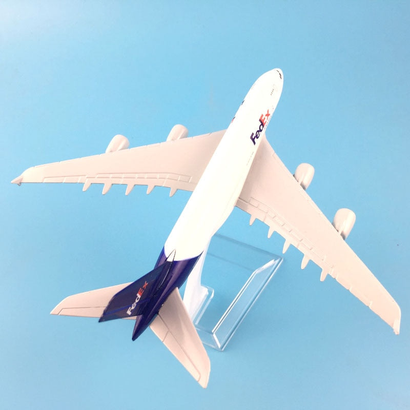 FedEx Express Airbus A380 Aircraft Metal 1:400 Collectible Replicas