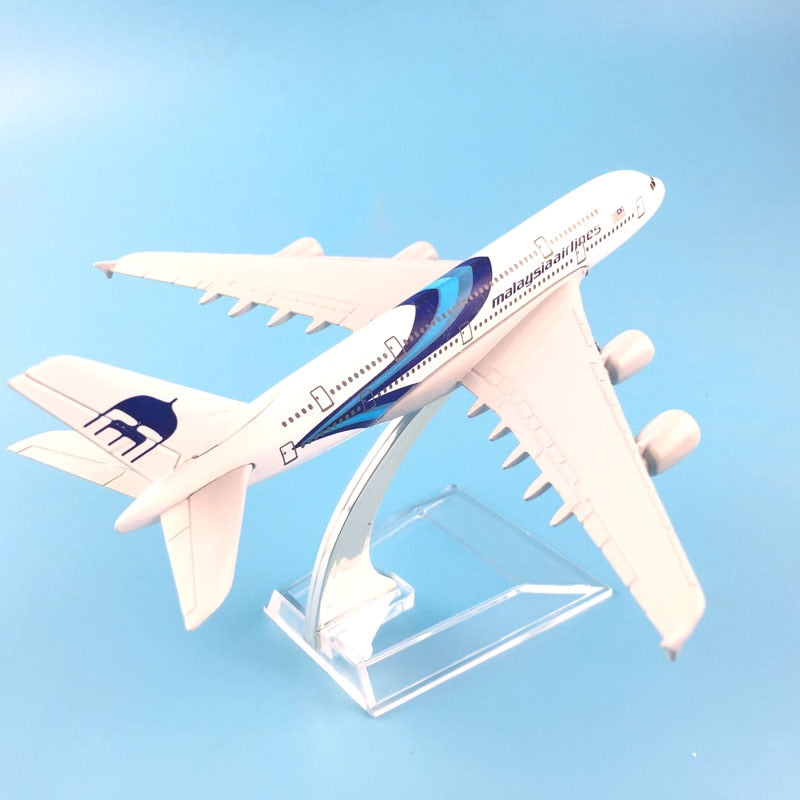 Malaysia Airlines Airbus A380 Aircraft Metal 1:400 Collectible Replicas