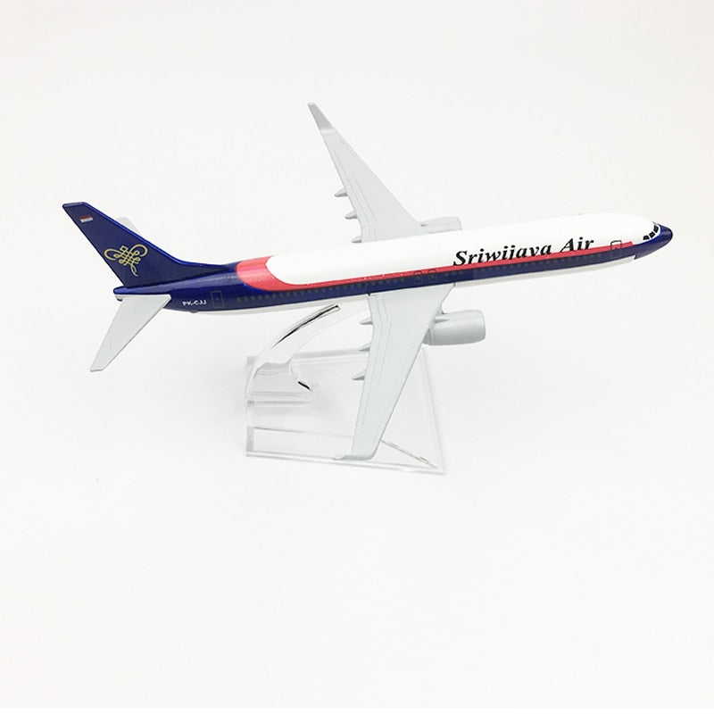 Sriwijaya Air Boeing 737 Aircraft Metal 1:400 Collectible Replicas