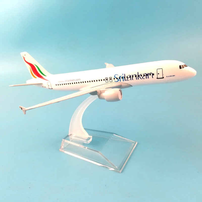 SriLankan Airlines Airbus A320 Aircraft Metal 1:400 Collectible Replicas