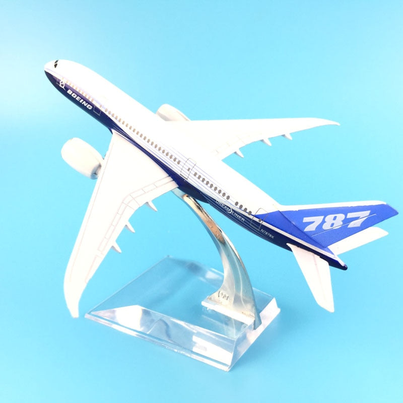 Original Model Boeing 787 Aircraft Metal 1:400 Collectible Replicas