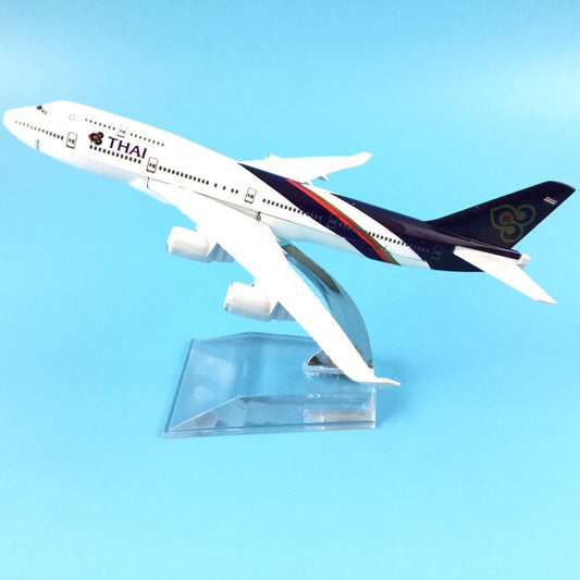 Thai Airways Boeing 747 Aircraft Metal 1:400 Collectible Replicas