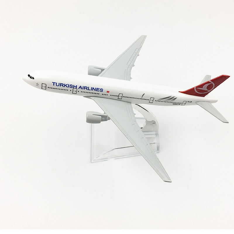 Turkish Airlines B777 Aircraft Metal 1:400 Collectible Replicas