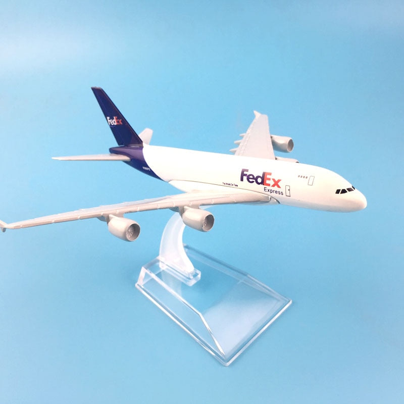 FedEx Express Airbus A380 Aircraft Metal 1:400 Collectible Replicas