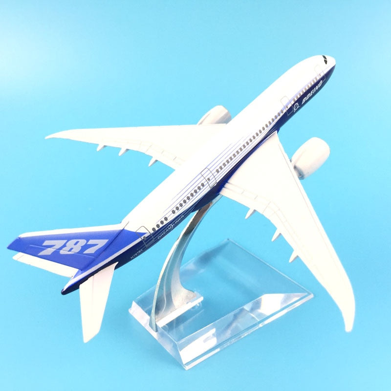 Original Model Boeing 787 Aircraft Metal 1:400 Collectible Replicas