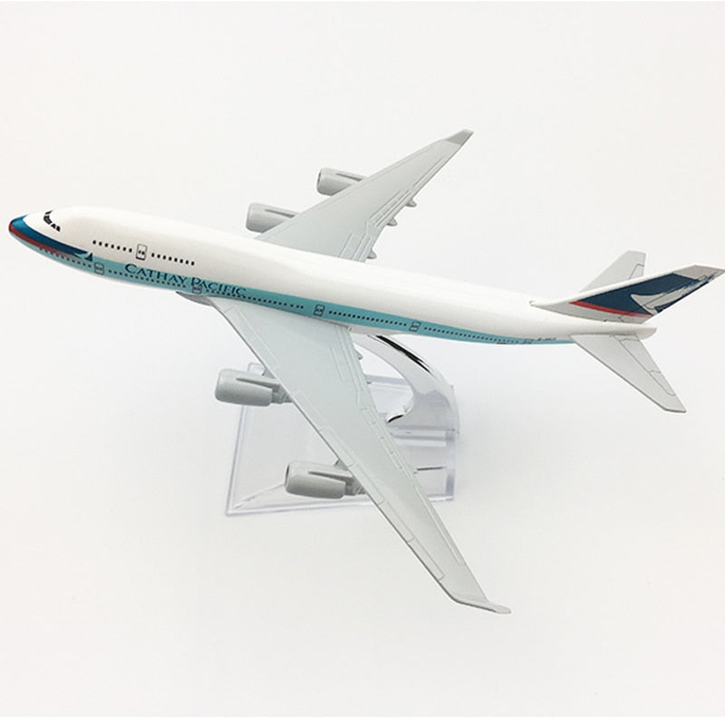 Hong Kong Cathay Pacific Boeing 747 Aircraft Metal 1:400 Collectible Replicas