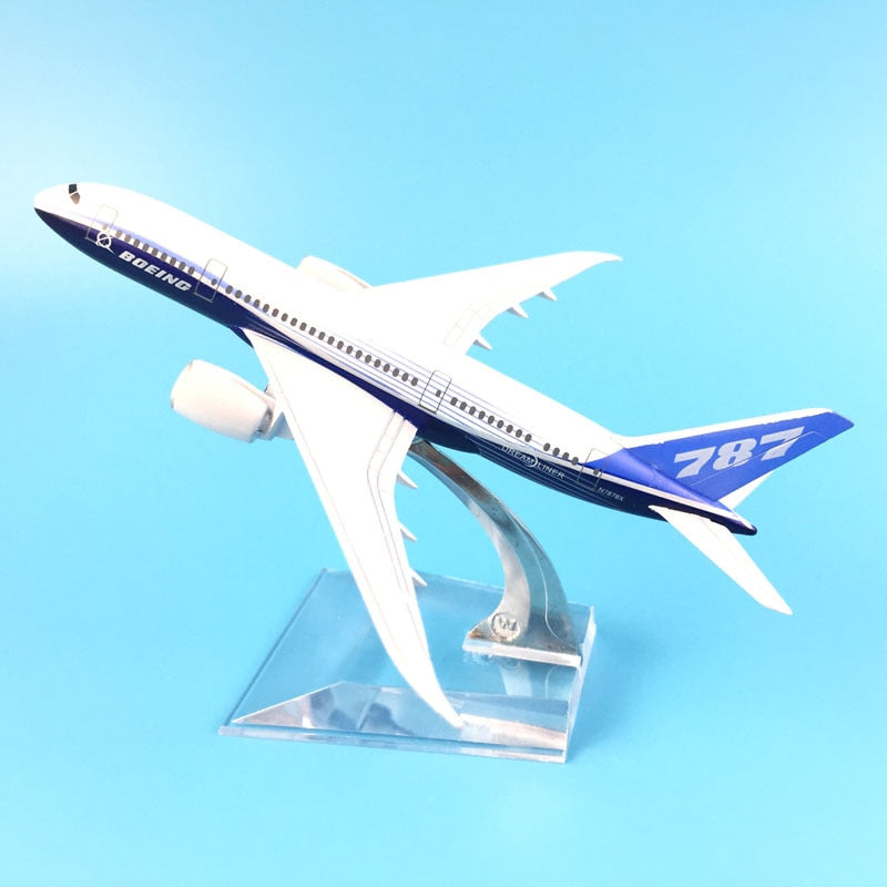 Original Model Boeing 787 Aircraft Metal 1:400 Collectible Replicas