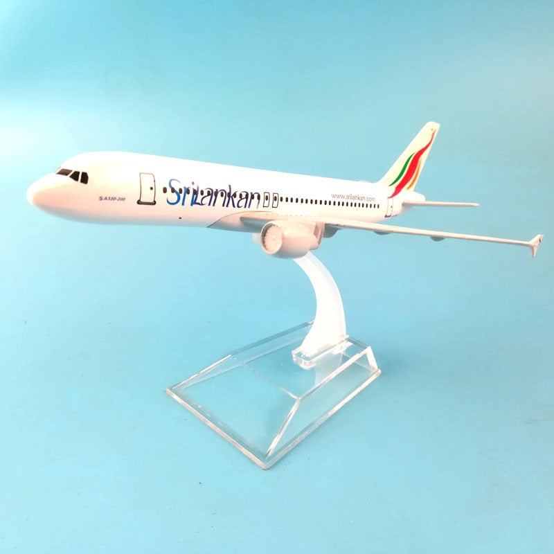 SriLankan Airlines Airbus A320 Aircraft Metal 1:400 Collectible Replicas