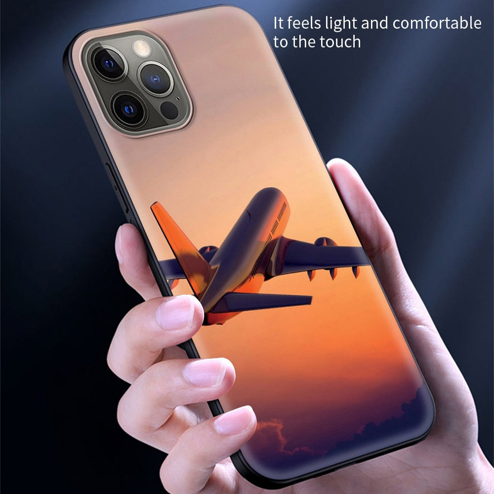 Unique Aviation Waterpainted iPhone Cases