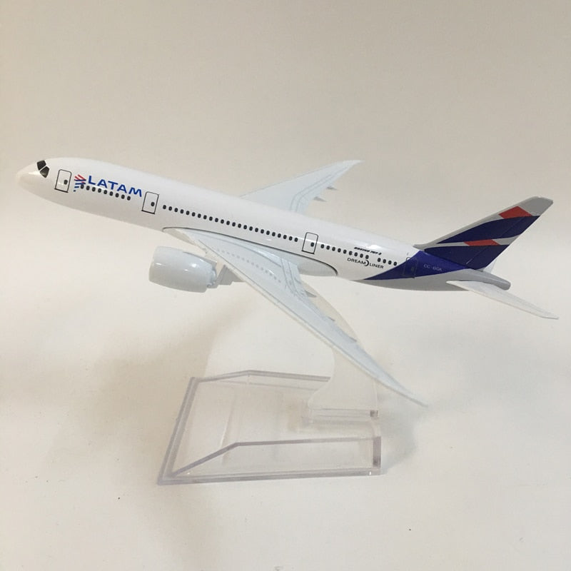 Latam Airlines Boeing 787 Aircraft Metal 1:400 Collectible Replicas